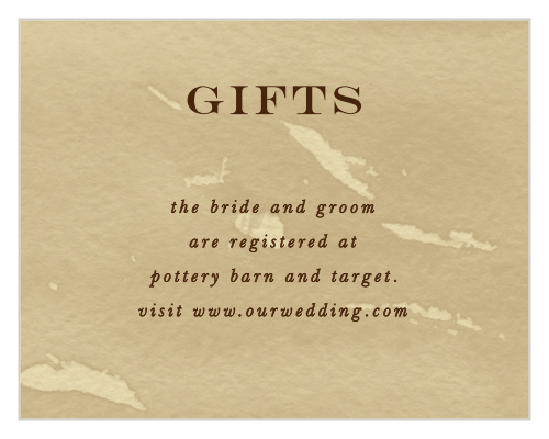 Leaves of Fall Registry Cards