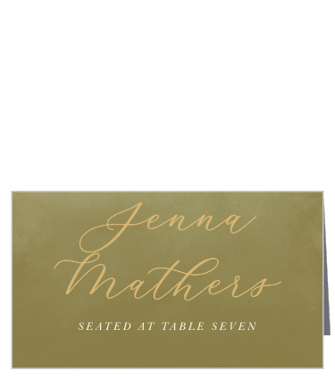 Moody Mountains Place Cards