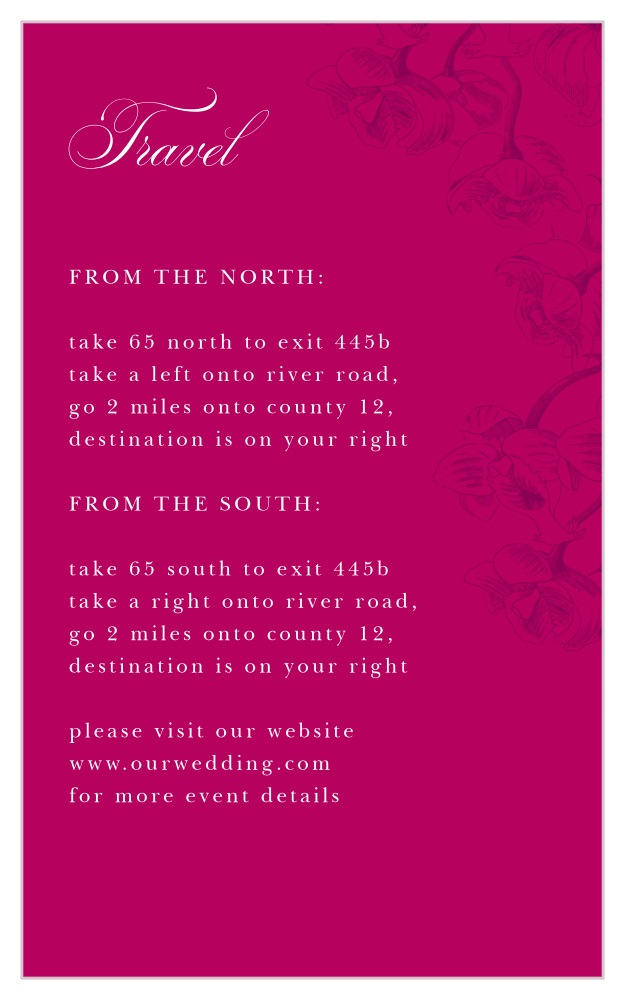 Cascading Blooms Direction Cards