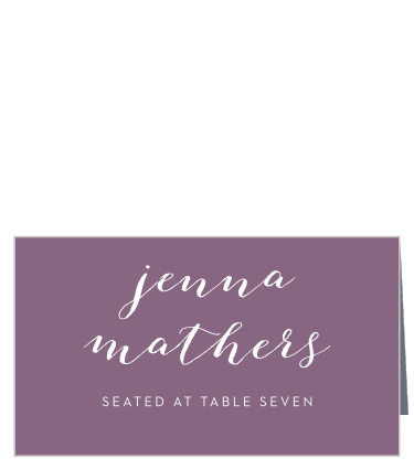 Hydrangea Blossoms Place Cards