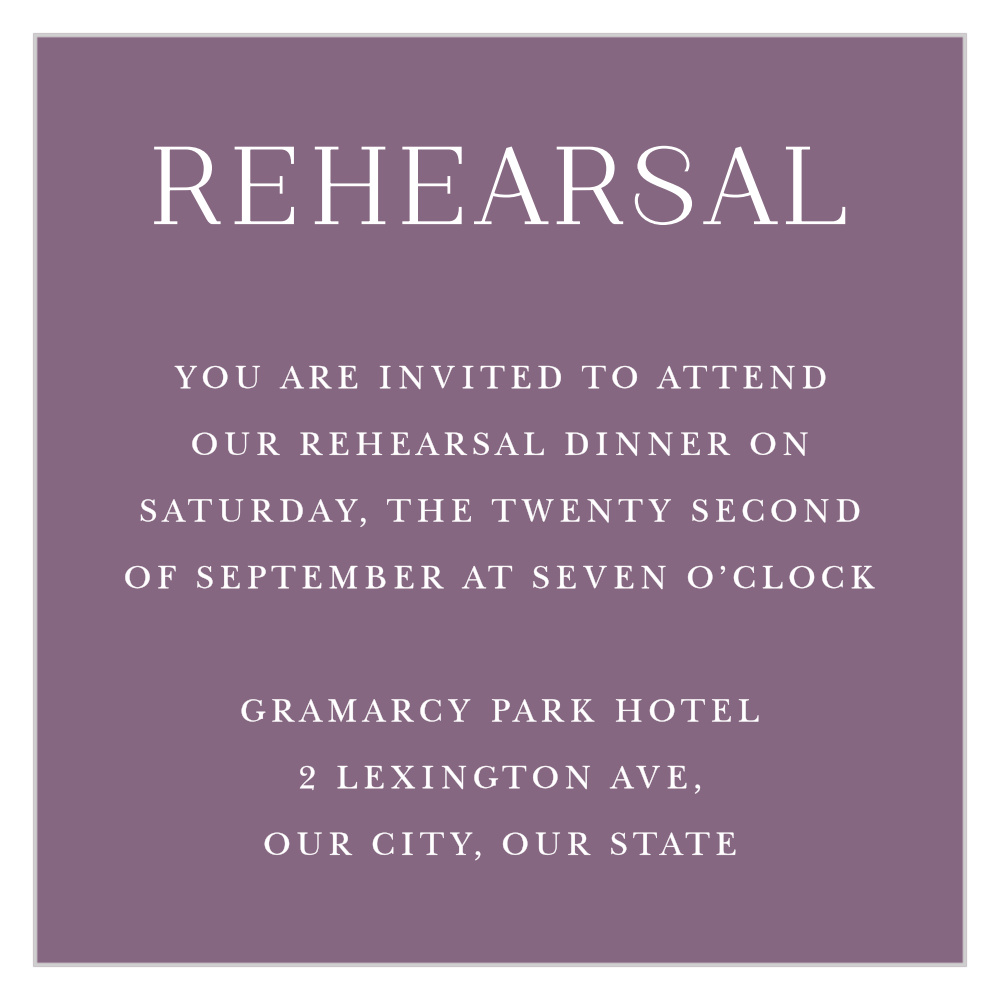 Marsala Blooms Rehearsal Cards