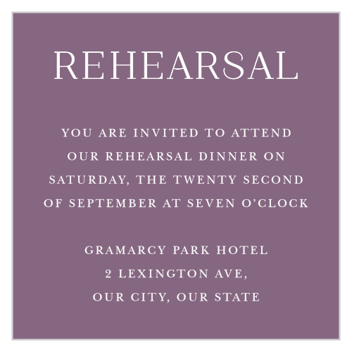 Marsala Blooms Rehearsal Cards