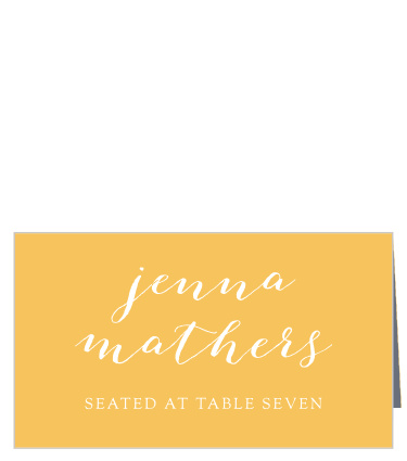 Framed Sunflowers Place Cards