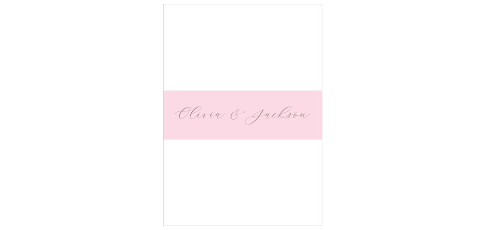 Cherry Blossoms Wedding Belly Bands