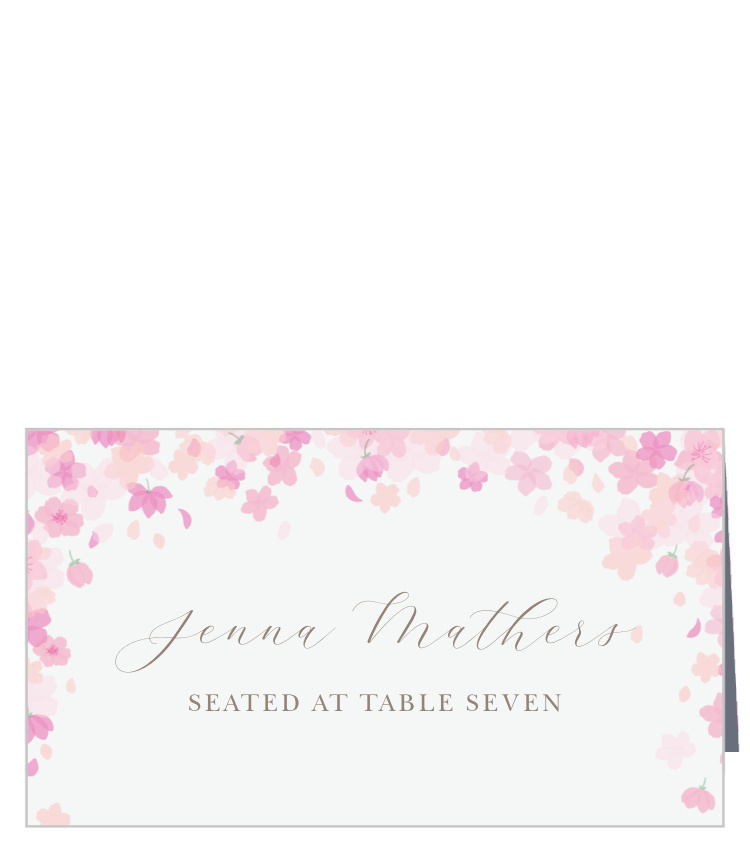 Cherry Blossoms Place Cards