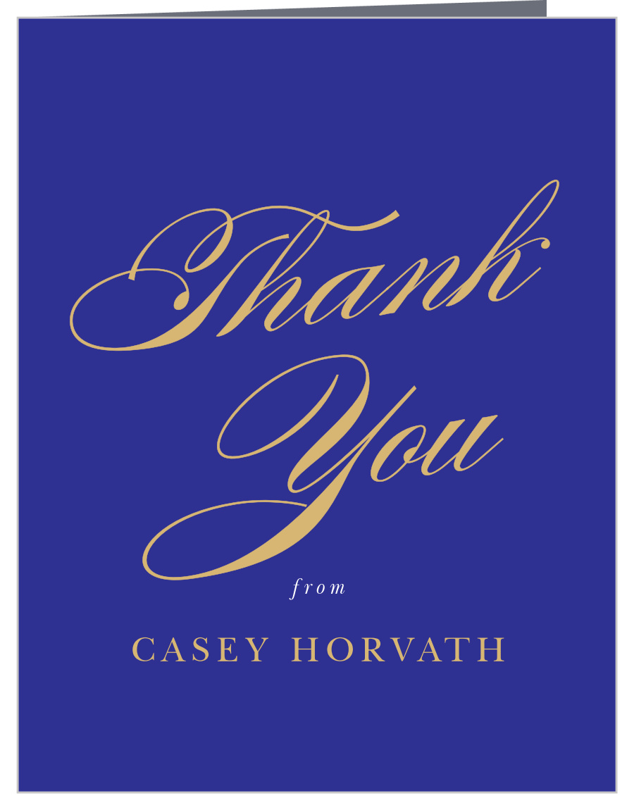Big Day Bat Mitzvah Thank You Cards