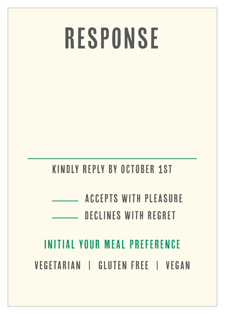 Soccer & Stripes Bar Mitzvah Response Cards