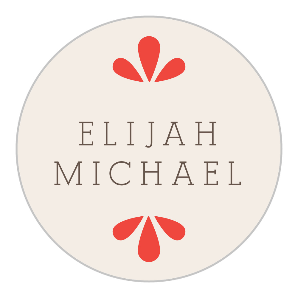 Fiesta Banner Bar Mitzvah Stickers