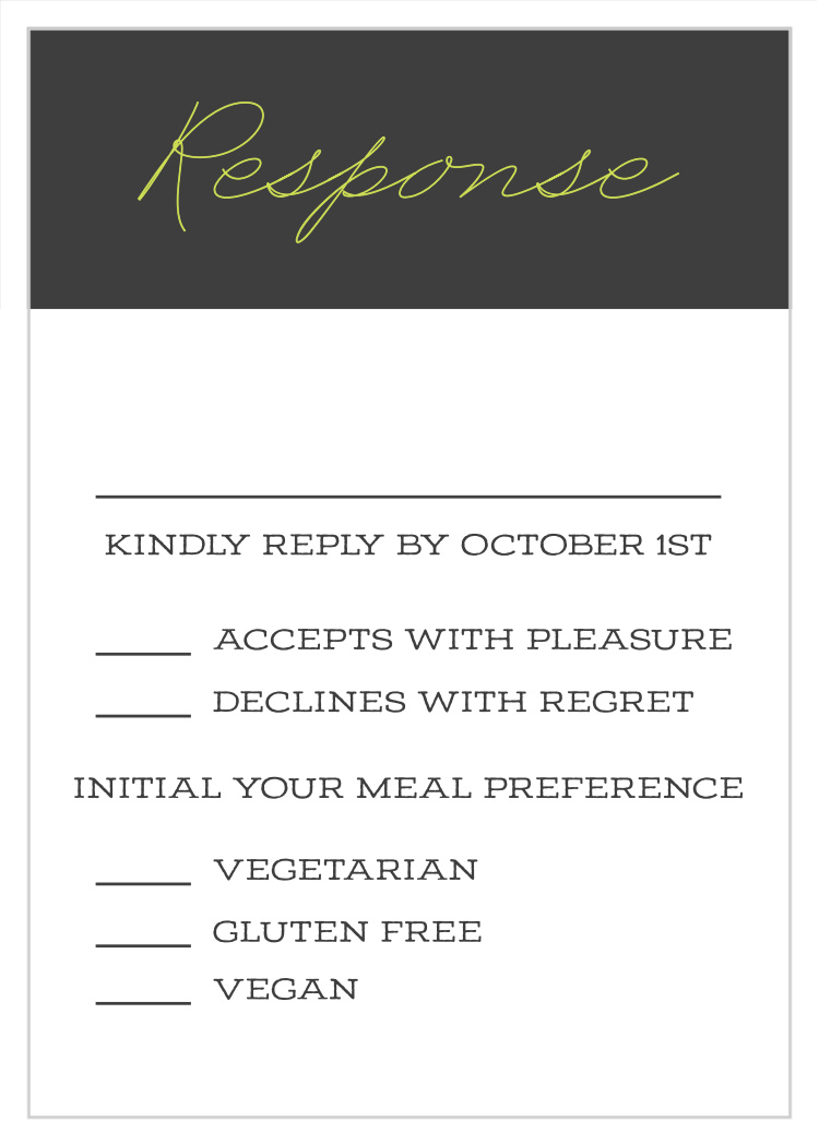 Big Day Bar Mitzvah Response Cards