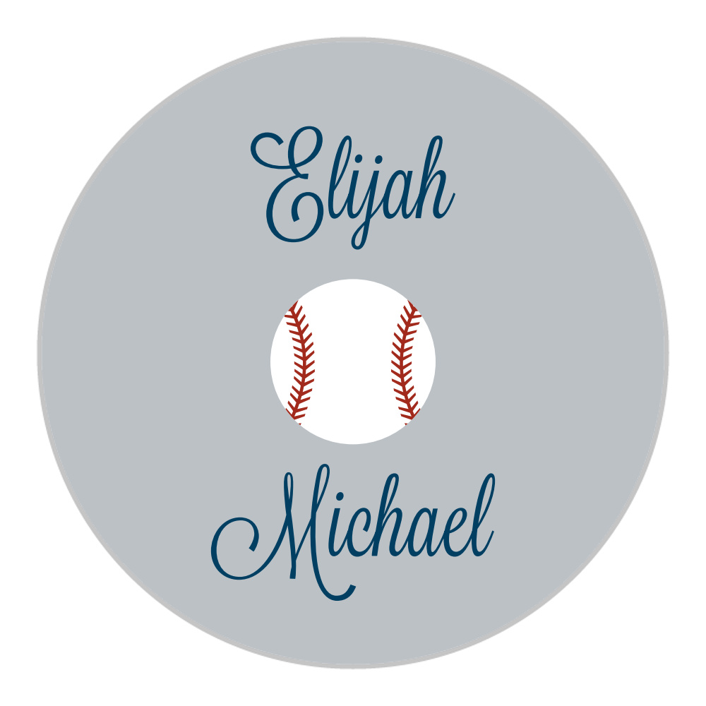 Batter Up Bar Mitzvah Stickers