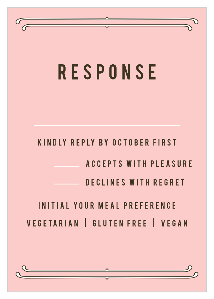 Vintage Union Response Cards