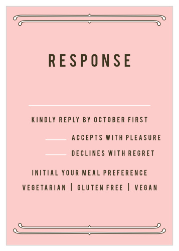 Vintage Union Response Cards