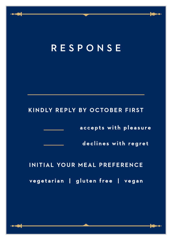 Happily Ever After Response Cards