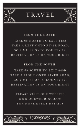 Our Union Direction Cards