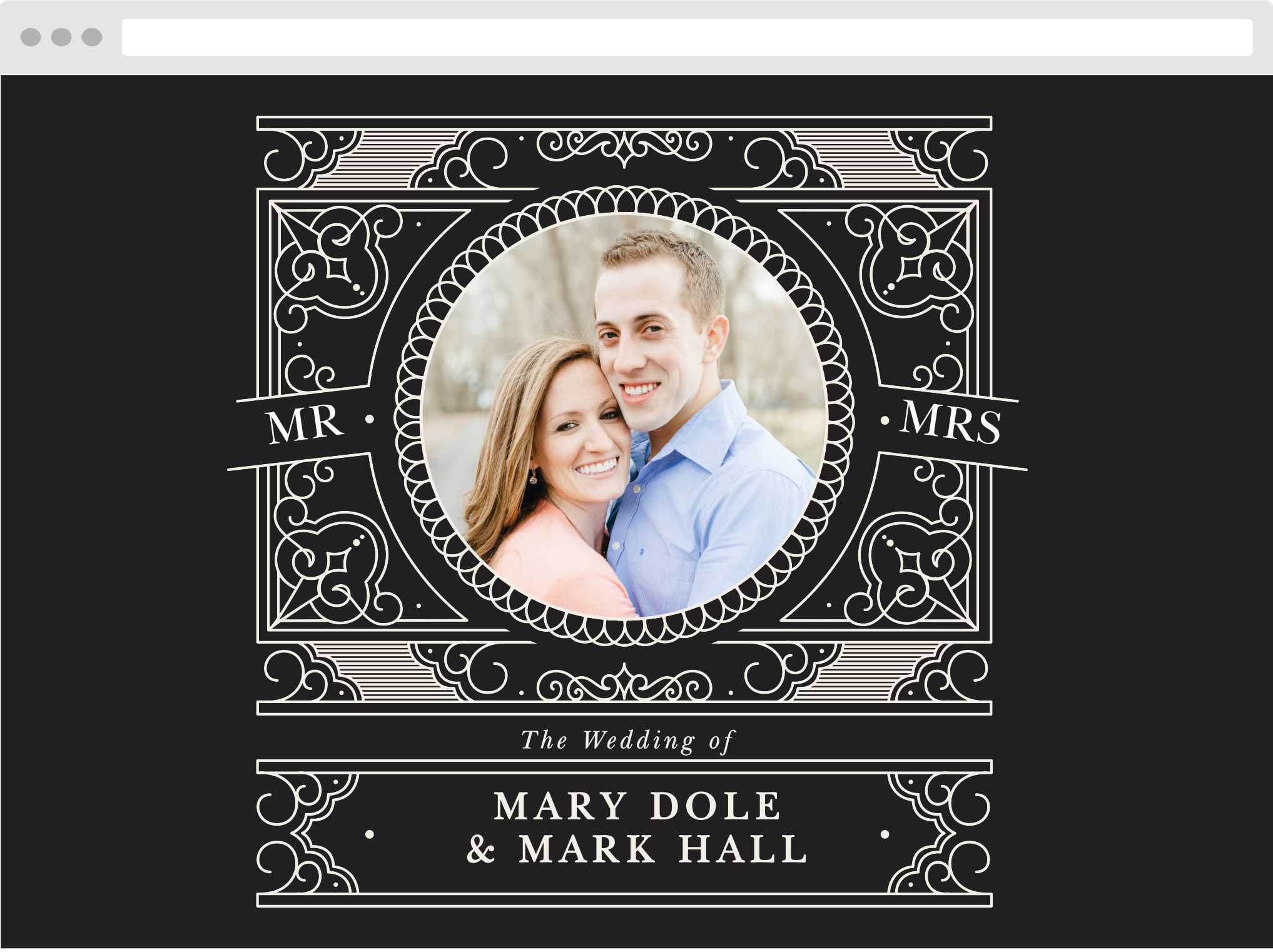 Our Union Wedding Website