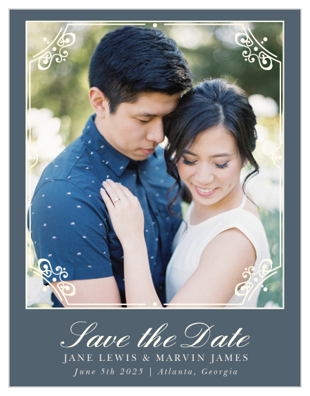 Your guests will be sure to mark their calendars for your big day with our One Fine Dat Save-the-Date Cards. 