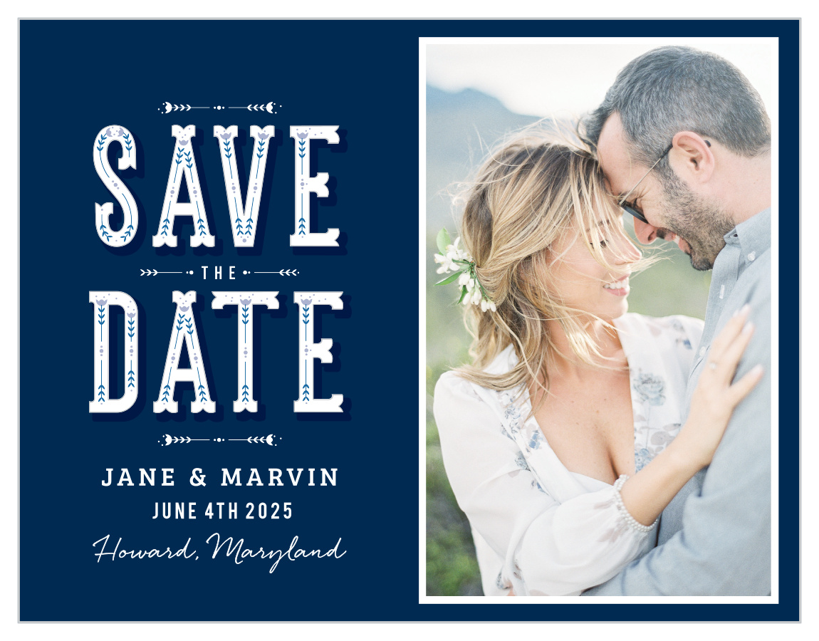 Home Heart Save the Date Magnets