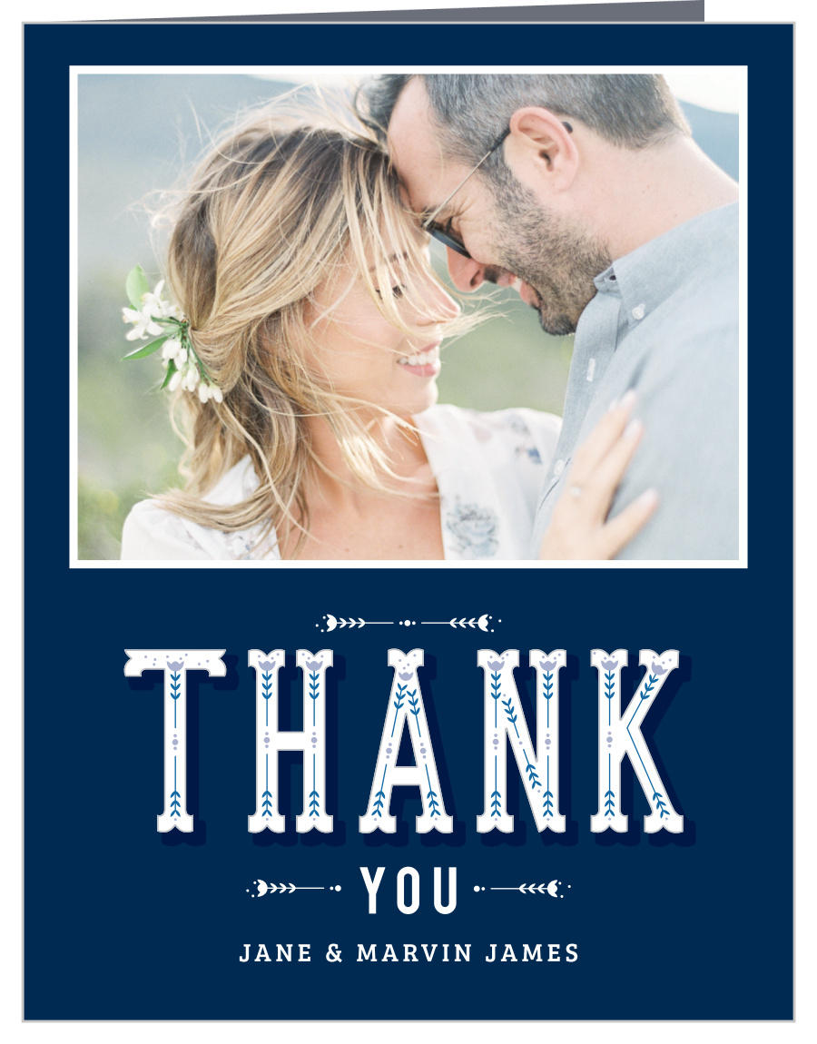 Home Heart Wedding Thank You Cards