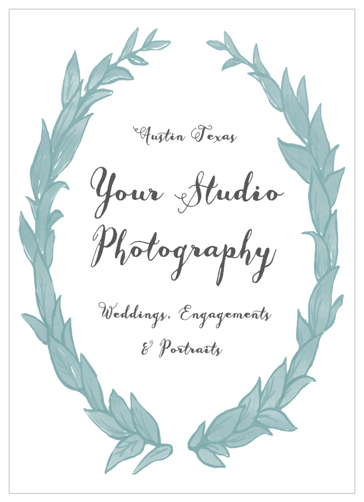 Leafy Love Welcome Card