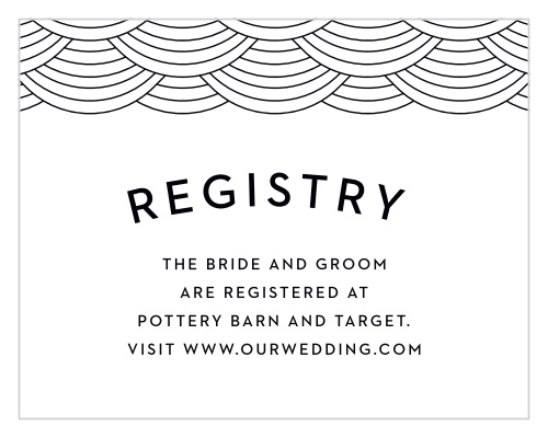 Our New Orleans Skyline Registry Cards are simple and stylish! 