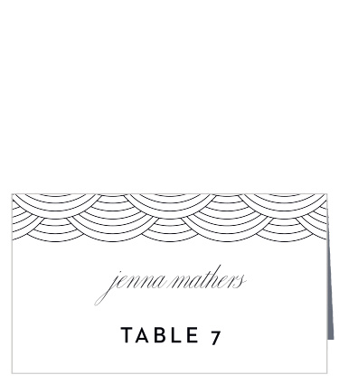 Houston Skyline Place Cards