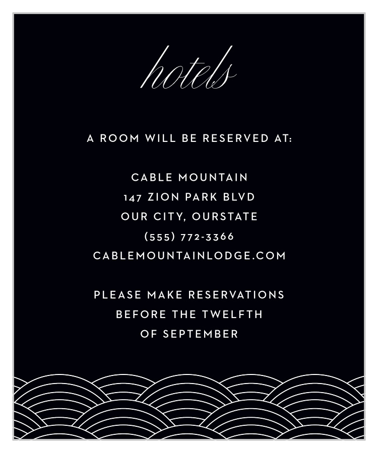 Houston Skyline Accommodation Cards