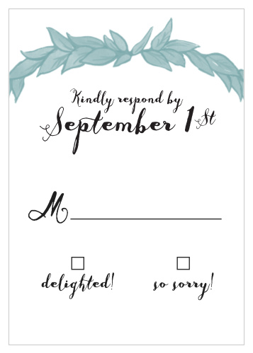 Leafy Love Response Cards