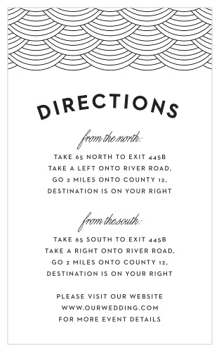 San Francisco Skyline Direction Cards