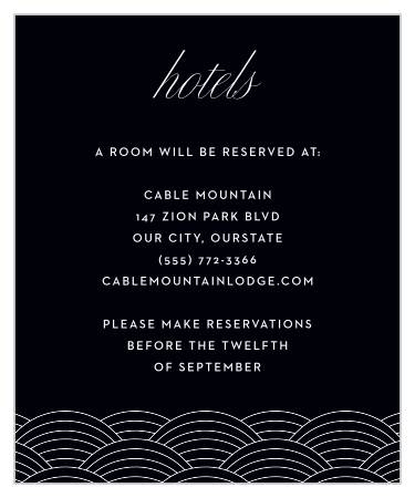 Denver Skyline Accommodation Cards