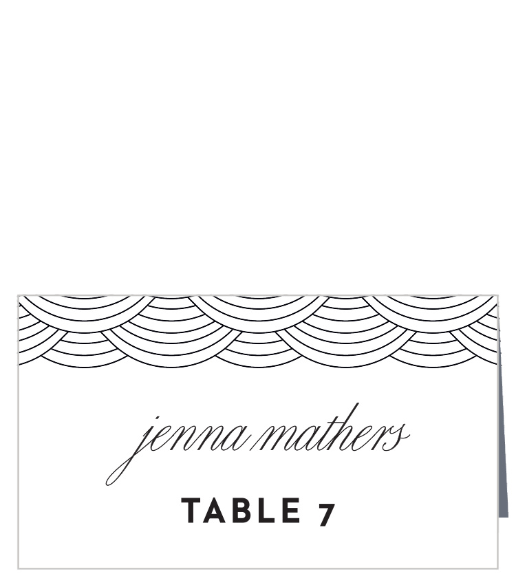 San Francisco Skyline Place Cards