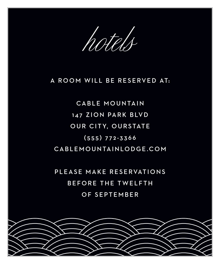 Los Angeles Skyline Accommodation Cards