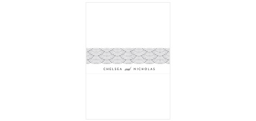 Wrap your invitations in our star-spotted Las Vegas Skyline Wedding Belly Bands for a breathtaking finishing touch. 