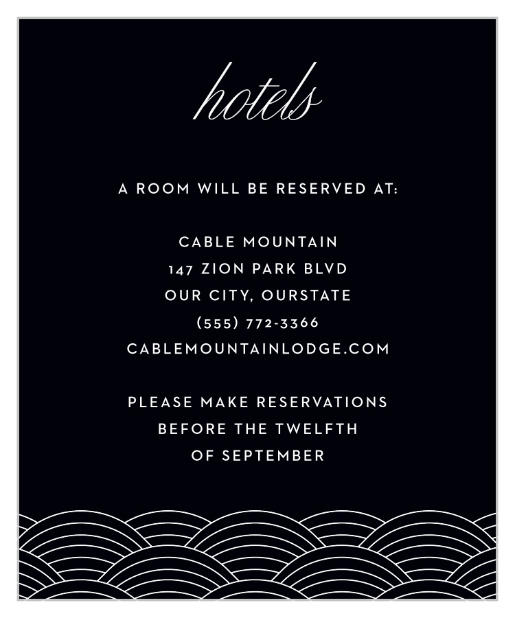 Las Vegas Skyline Accommodation Cards