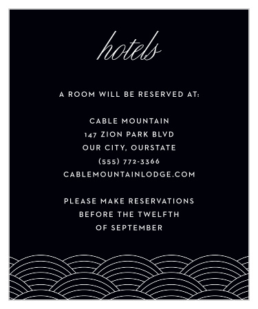 Las Vegas Skyline Accommodation Cards