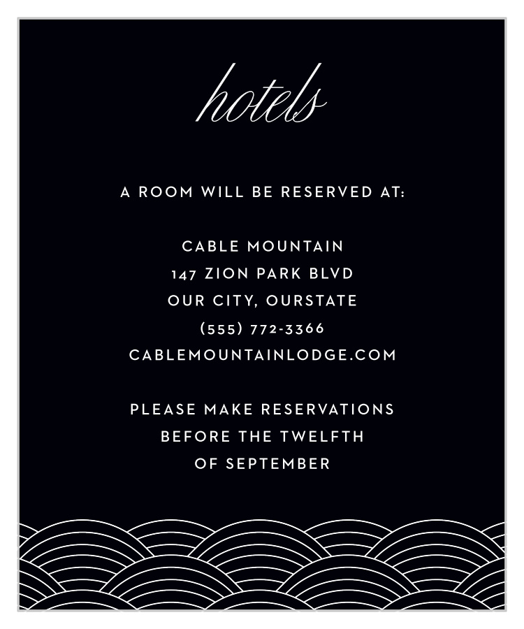 San Diego Skyline Accommodation Cards