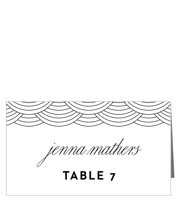 San Diego Skyline Place Cards
