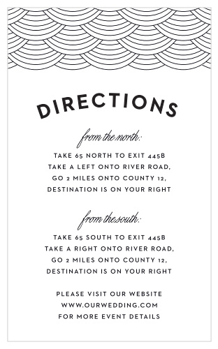 Boston Skyline Direction Cards