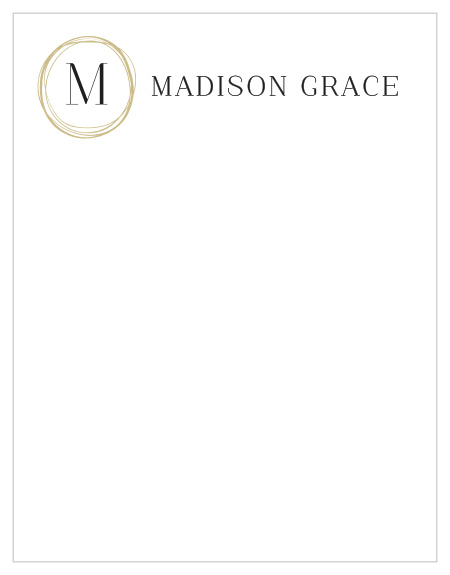 Modern Salon Business Stationery