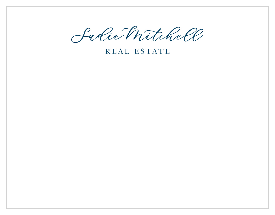 Bright Townhome Business Stationery