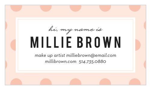 Mod Dot Business Cards