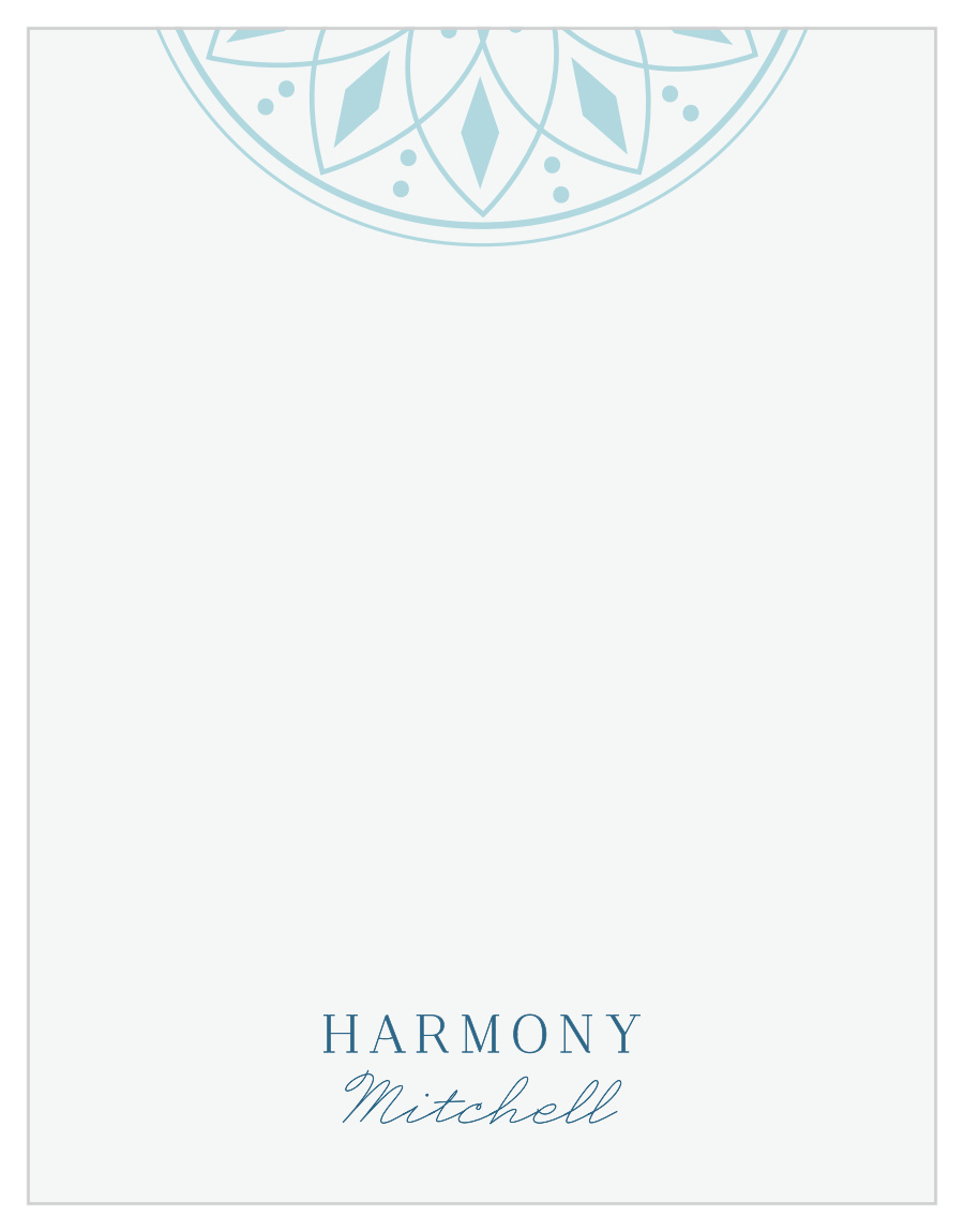 Harmony Spa Business Stationery