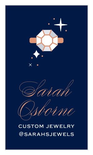Our Jeweler's Hand Business Cards are a great way to get your jewelry business some extra exposure! 