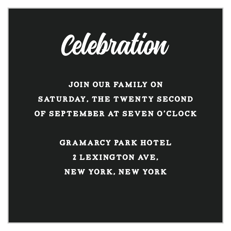 Soccer Stacks Bar Mitzvah Reception Cards