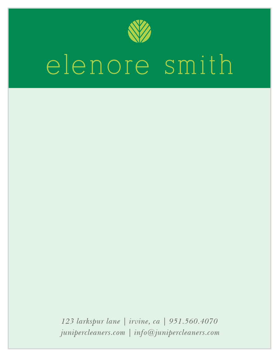 Minimal Clean Business Stationery