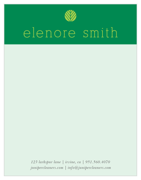 Minimal Clean Business Stationery