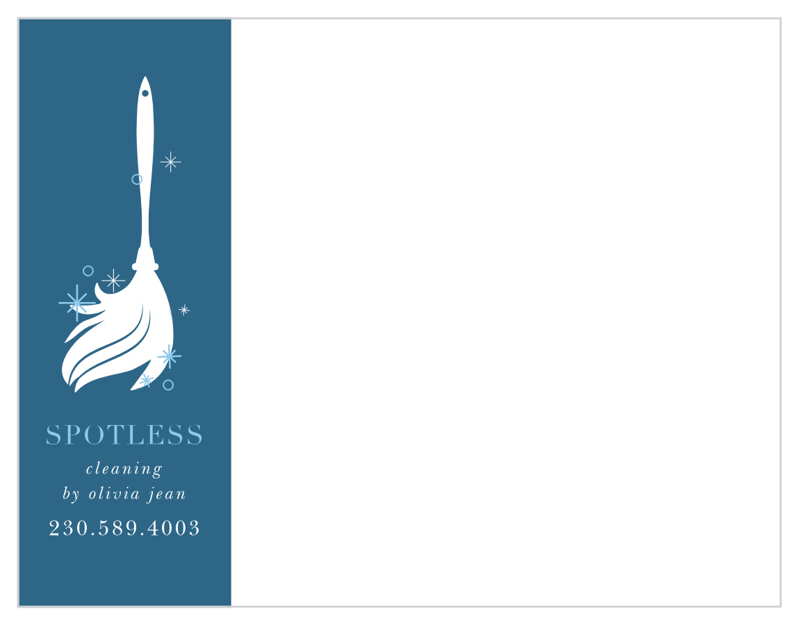 Spotless Cleaners Business Stationery