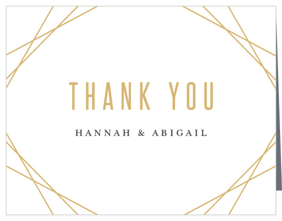 B'not Blessing Bat Mitzvah Thank You Cards