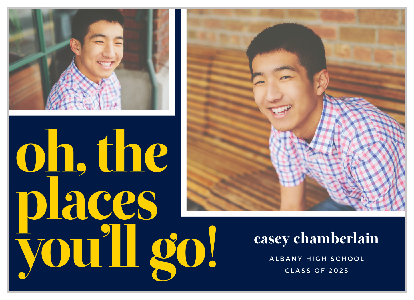 Adventure Abounds Graduation Announcements