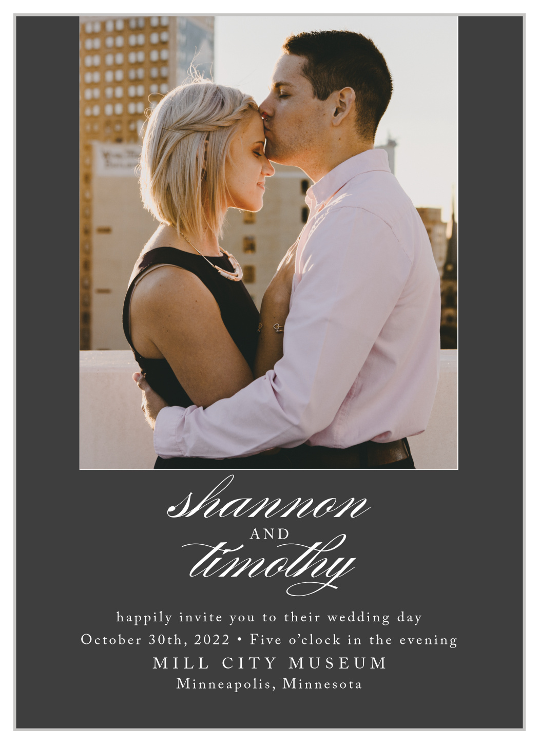 Simply Scripted Wedding Invitations