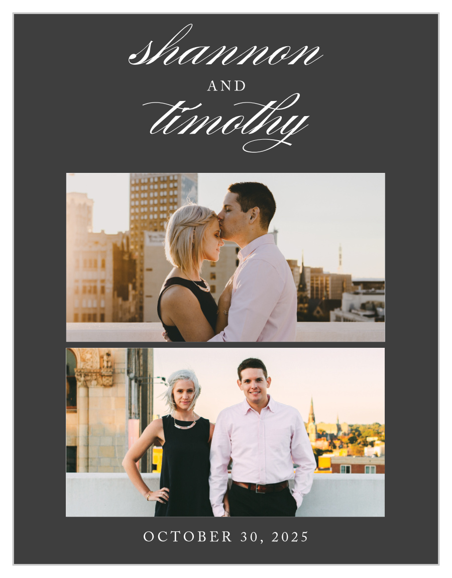 Simply Scripted Save the Date Magnets